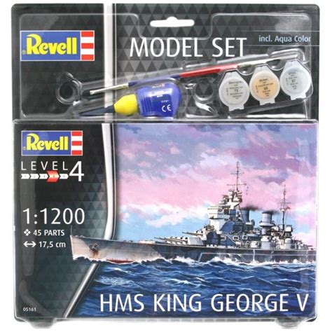 Revell Model Set HMS King George V 1 1200 Model Set HMS King George