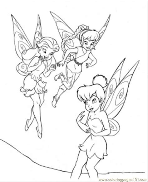 Disney Fairies Pixie Hollow Coloring Pages Coloring Home