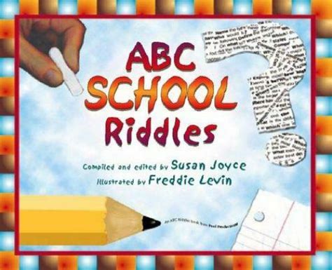 Abc Riddles Ser Abc School Riddles By Susan Joyce 2000 Hardcover