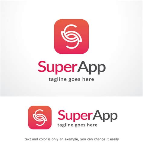 Super App Logo Vector Eps Uidownload