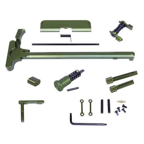 Ar 308 Cal Accent Kit Anodized Green Guntec Usa