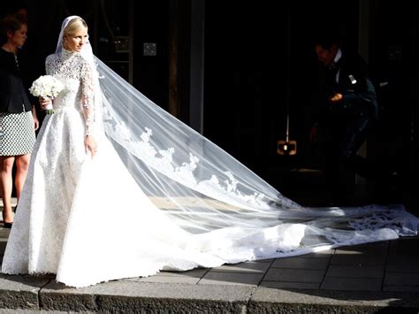 See Every Angle Of Nicky Hiltons Wedding Dress