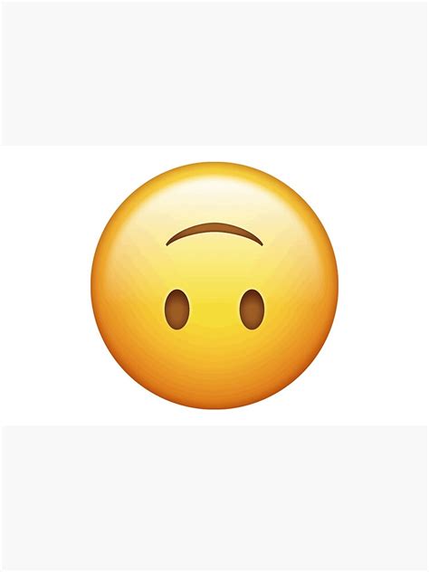 Upside Down Smiley Face Emoji Laptop Skin Ubicaciondepersonascdmxgobmx