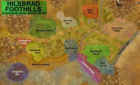 Hillsbrad Foothills World Of Warcraft Zam
