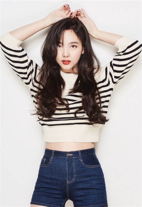 Twice Nayeon Inspired Black And White Striped Sweater Krendly