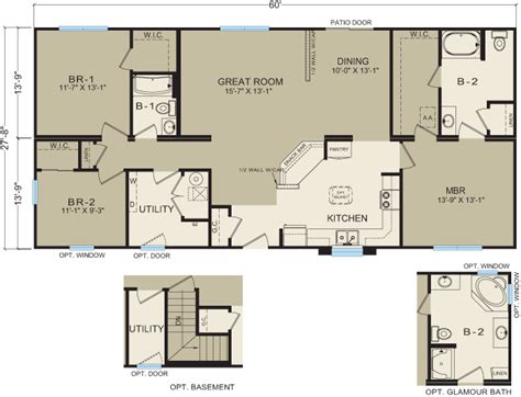 Michigan Modular Home Floor Plan 3621 Like Floor Plans Modular Home