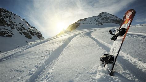 デスクトップ壁紙 山々 空 雪 冬 太陽 スノーボード アルプス サミット リッジ 雲 ピステ 冒険