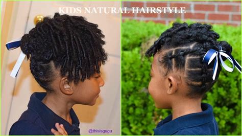 This one is something a bit unique that you can simply try. KIDS NATURAL HAIRSTYLES: Easy Little Girls Rubberband ...