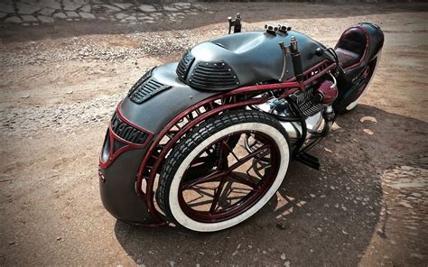 The Stalin Trike Inazuma Café Racer Trike Motorcycle Trike Custom