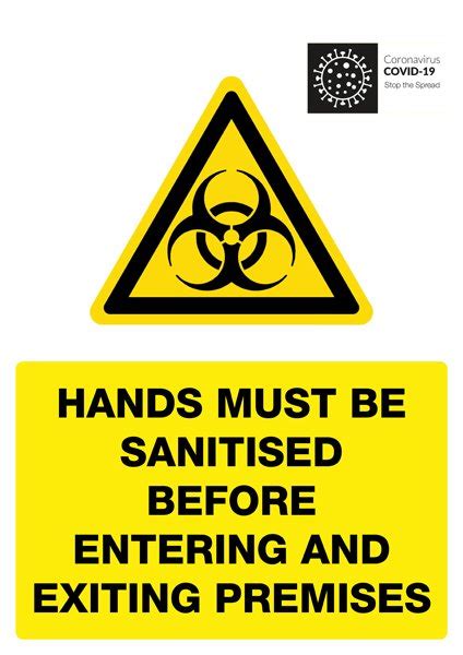 Restrictions will apply for different zones. COVID-19 Signage - Wall & Door Signs - Lockout Safety.com