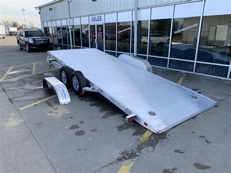 2022 Aluma 8218 Tilt Bed Aluminum Open Car Hauler Trailer | Kentucky