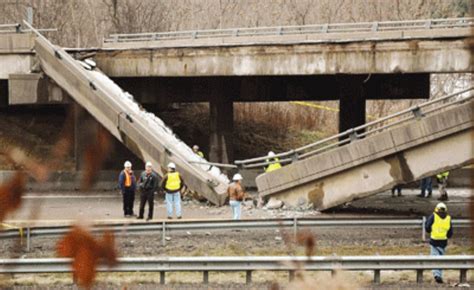 I 70 Overpass Collapses In Western Pa Story Id 6500 Construction