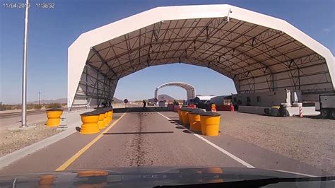 85n Arizona Border Patrol Checkpoint Few Miles North Of Ajo Youtube