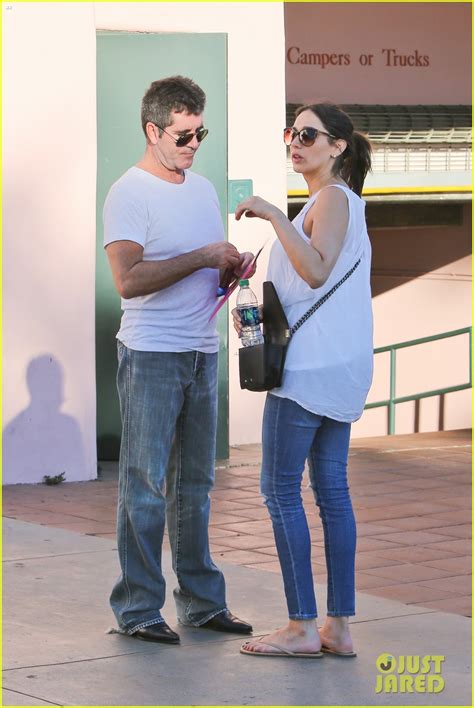 simon cowell and pregnant lauren silverman weekend lovers photo 2963053 pregnant celebrities