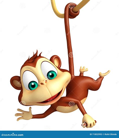 Funny Monkey Cartoon