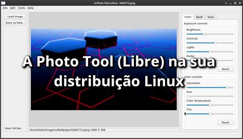 A Photo Tool Libre Na Sua Distribuição Linux