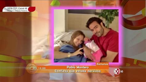 Pablo Montero Feliz Por El Nacimiento De Su Segunda Hija