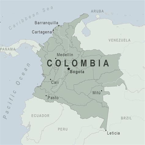 Columbia World Of Map