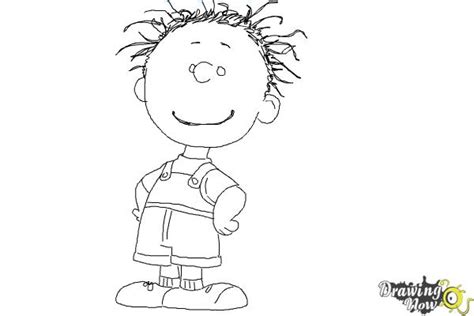 How To Draw Pig Pen From The Peanuts Movie Drawingnow