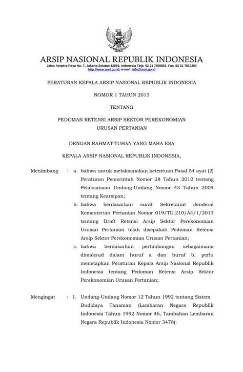 Pdf Arsip Nasional Republik Indonesia Anrigoid Pedoman