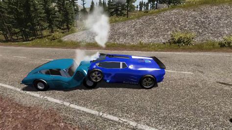 Beamng Drive Old Car Vs New Cars Crashes Youtube