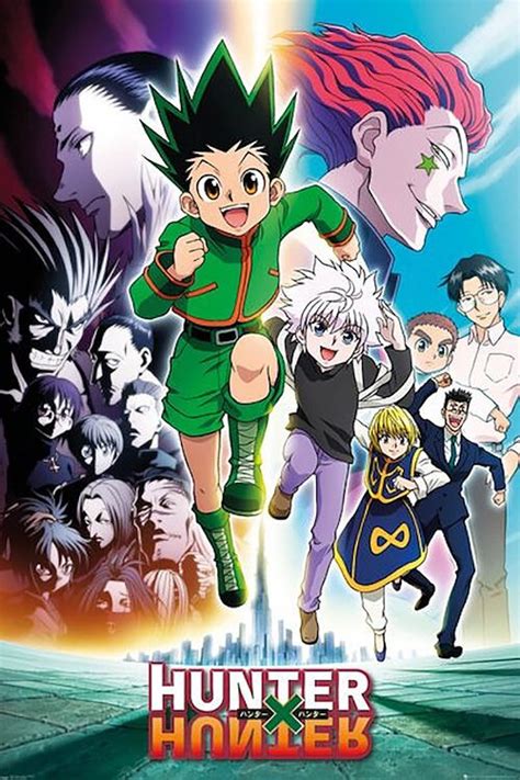 Hunter X Hunter Poster Manga Anime Tv Show Large Wall Art Print 24x36