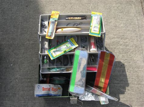 Saltwater Fishing Tackle Box With Contents Saanich Victoria