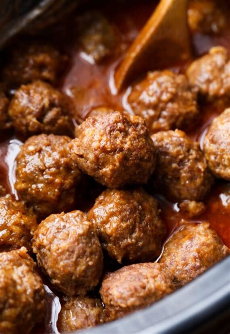 Easy Cheesy Crockpot Meatballs The Best Slow Cooker Meatballs