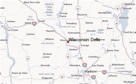 Wisconsin Dells Zip Code Map Map