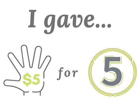 Five For Five Fundraiser National Teacher Appreciation Week