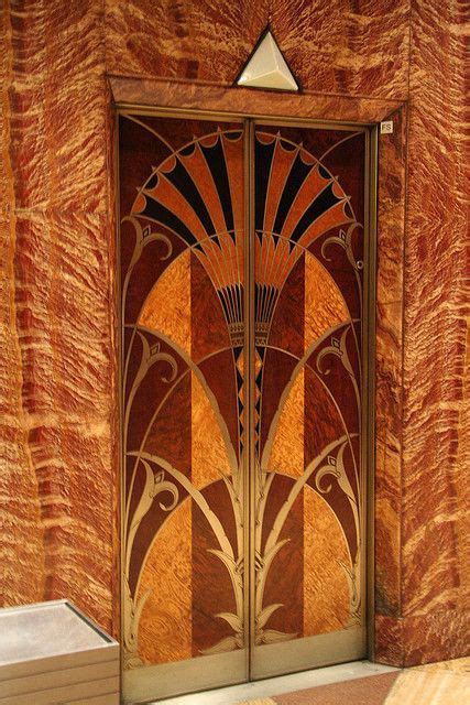 Chrysler Elevator Art Deco Architecture Chrysler Building Art Deco