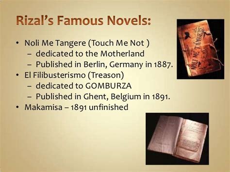 Noli Me Tangere Poem By Jose Rizal Conten Den Unamed