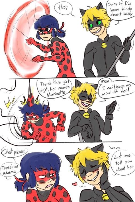 Chat Likes Marinette By Fox7xd Drawings Miraculous Ladybug Anime