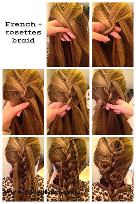 How To Make French Braid Step By Step French Top Knot Tutorial With Pictures Stylo Planet