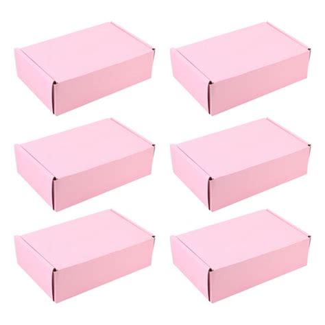 Pink Corrugated Boxes
