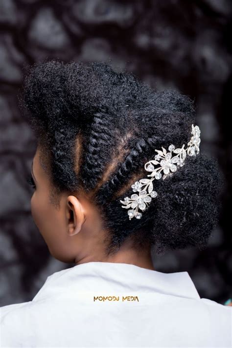 How To Style Bridal Natural Hair A Nigerian Naturalistas Bridal Hair