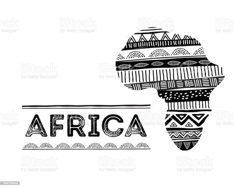 With 85% of its staterooms featuring a balcony, nearly every passenger will have an amazing view. African Map Silhouette With Tribal Traditional Pattern Concept Design Stock Illustration ...