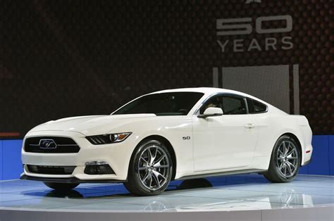 2015 Ford Mustang 50 Year Limited Edition New York 2014 Photo Gallery