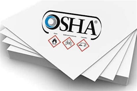 OSHA To Adopt New GHS Labeling Rules SdsManager