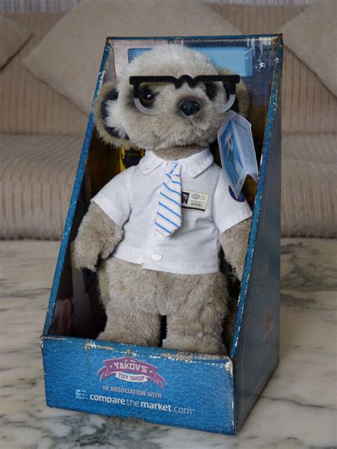 Compare The Market Sergei Official Collectable Meerkat Plush Toy In