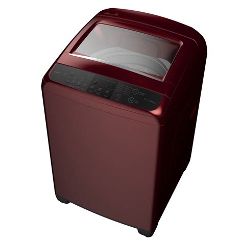 Lavadora daewoo superior 18kg roja