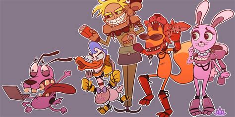 10 Pieces Of Courage The Cowardly Dog Fan Art That Make Us Nostalgic