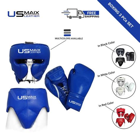 Customized Handmade Boxing Gloves Set Head Guard Groin Etsy