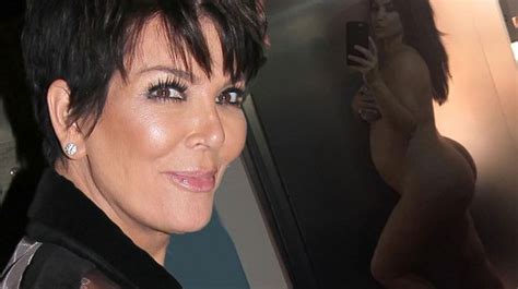 Kris Jenner Persuaded Pregnant Kim Kardashian To Pose Nude To Prove