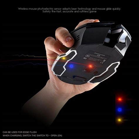 Rechargeable Wireless Gaming Mouse Gadkit