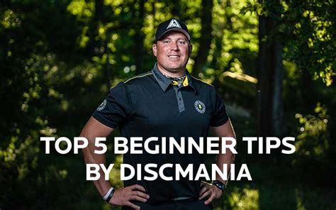 Top 5 Disc Golf Beginner Tips Discmania Store