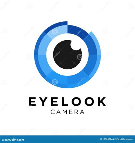 Eye Camera Logo Design Inspiration Stock Vector Illustration Of Focus