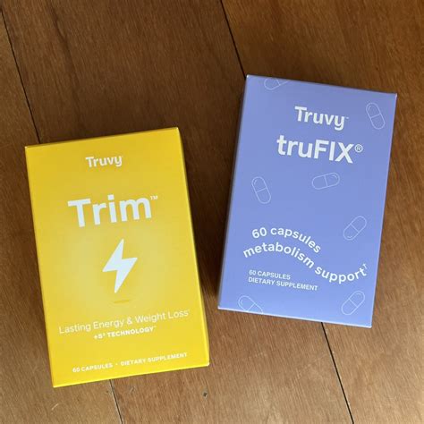 *New* Truvy TRIM + truFIX 30 Day Weight Loss Combo Supplement