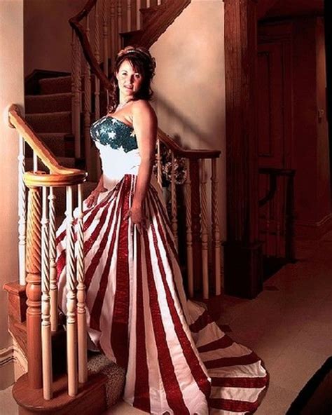 American Flag Wedding Dress Dresstf