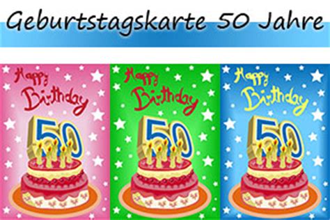 Geburtstag verschicken möchte, sollte man sich diese vorlagen für karten zum selber ausdrucken anschauen. Geburtstagskarte 50 Jahre für Geburtstag